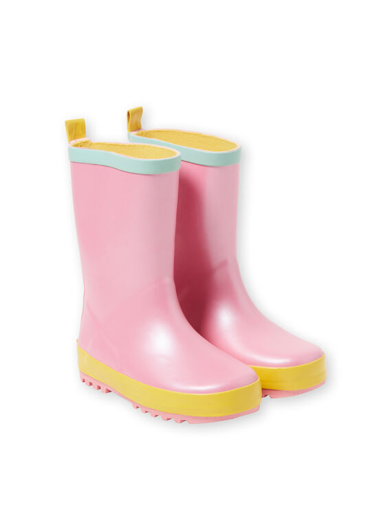 Stivali rosa chiaro bambina JFBPPASTEL / 20SK35Y1D0C301