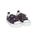 Sneakers in tela con stampa cuori
