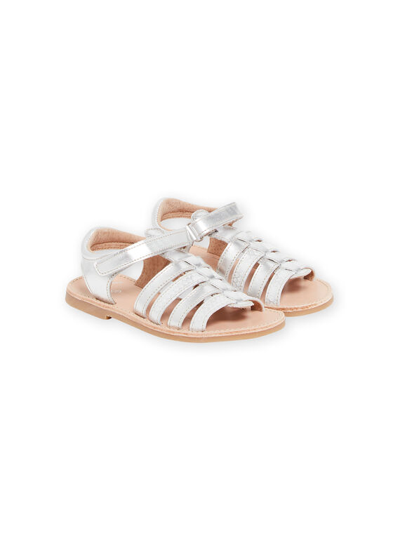 Sandali argentati bambina NASANDCARLA / 22KK354JD0E956