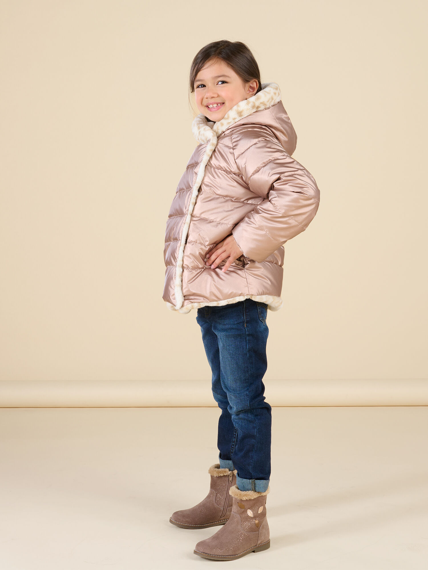 Gilet imbottito cappuccio Mango Bambino Abbigliamento Cappotti e giubbotti Gilet 