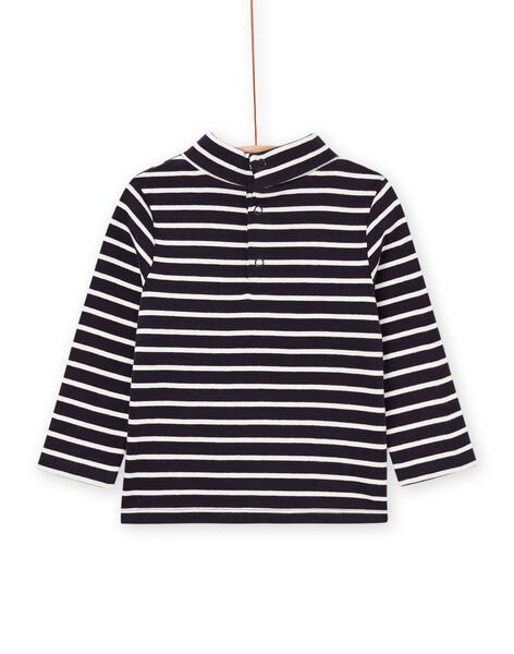 Dolcevita ecrù e navy a righe PUJOSOUP2 / 22WG10C1SPLC205