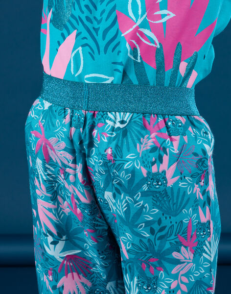 Turquoise PYJAMA PEFAPYJTIG / 22WH1111PYJ202