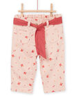 Pantaloni con stampa con cintura amovibile a contrasto PIPRIPAN / 22WG09P1PAN811
