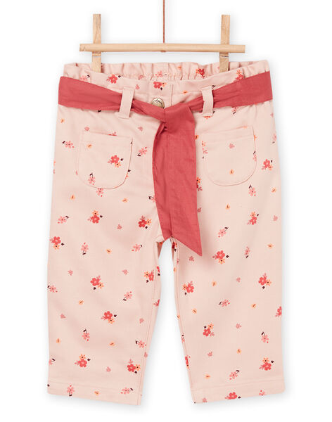 Pantaloni con stampa con cintura amovibile a contrasto PIPRIPAN / 22WG09P1PAN811