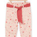 Pantaloni con stampa con cintura amovibile a contrasto