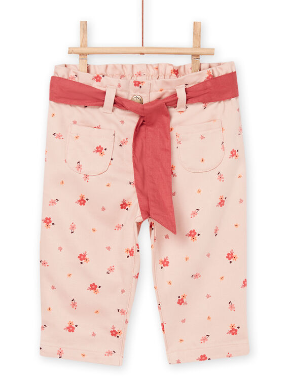 Pantaloni con stampa con cintura amovibile a contrasto PIPRIPAN / 22WG09P1PAN811