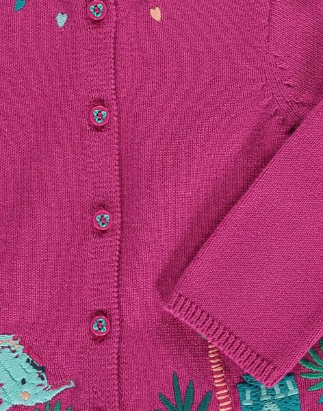 Baby girls' cardigan CIDOUCAR2 / 18SG09J2CAR706