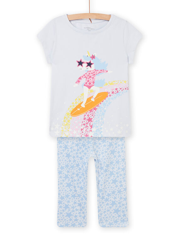 Pigiama blu artico bambina NEFAPYJWAV / 22SH11H6PYJC219