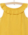 Golden yellow TANK TOP NAJODEB3 / 22S901C1DEB106