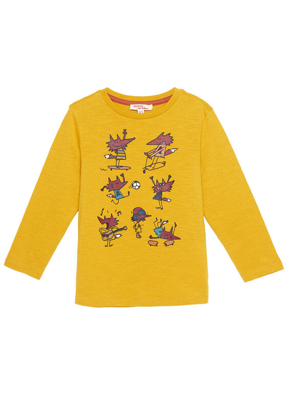 T-Shirt Maniche Lunghe Ocra GOBRUTEE4 / 19W902K1TMLB107