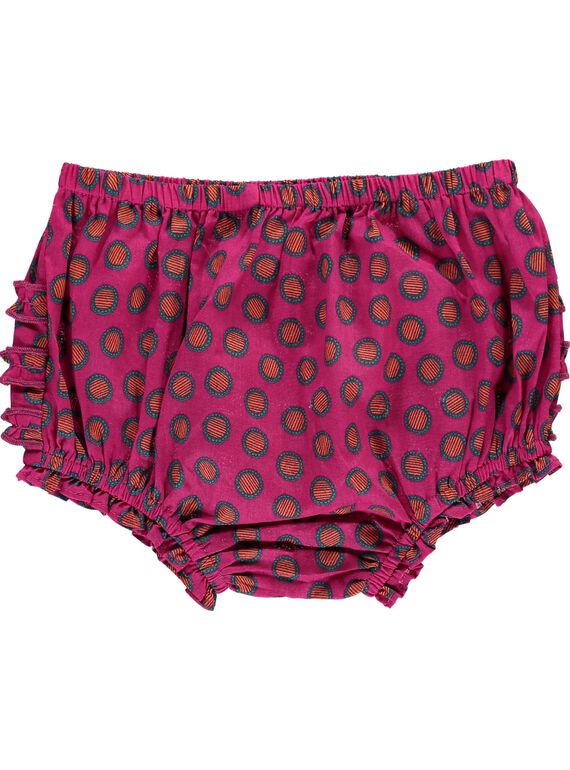 Baby girls' bloomers CIJOBLOO10 / 18SG09S4BLR099