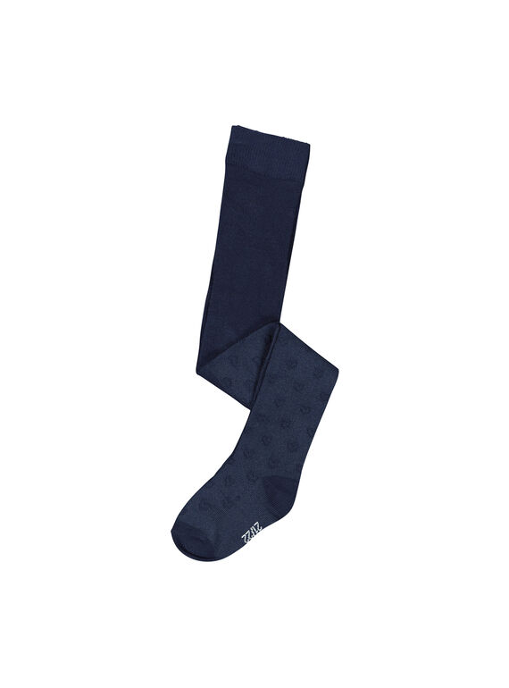 Collant navy fantasia bambina FYAJOCOL3 / 19SI0134COL703