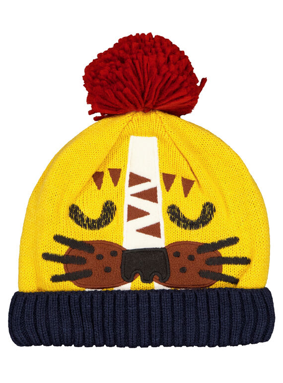 Berretto con pompon. GYOMUBON / 19WI02F1BONB116