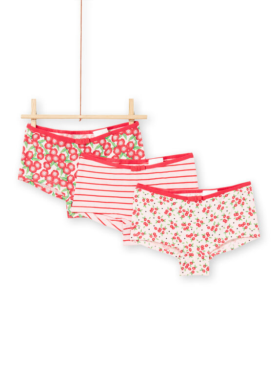 Set 3 culotte abbinate bambina LEFAHOTFLE2 / 21SH11G1SHY309