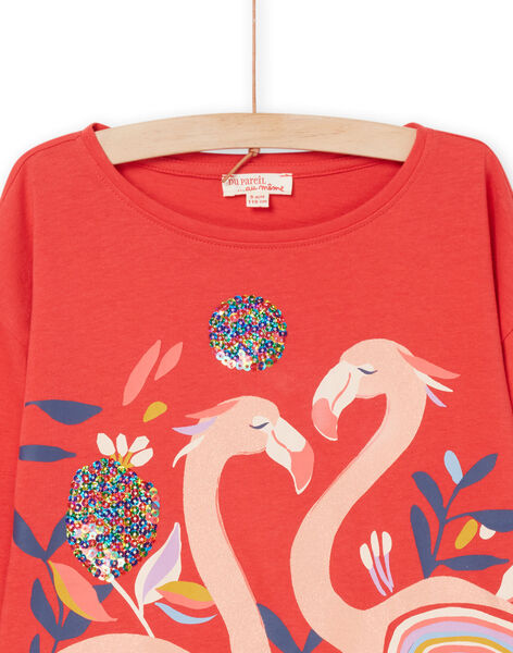 T-shirt con motivi fantasia con glitter e paillettes RAPURTEE2 / 23S901L1TMLF503