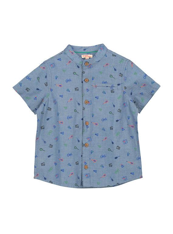 Camicia maniche corte bambino FOCACHEM / 19S902D1CHM704