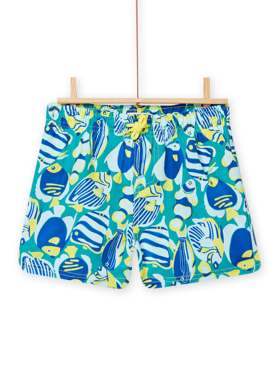 Costume da bagno blu caraibi bambino NYOMERBOXPOI / 22SI02L5MAIC242