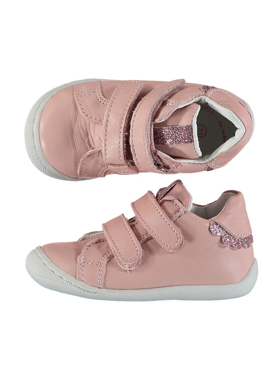Sneakers pelle flessibili neonata FBFBASFLEX / 19SK3741D3F030