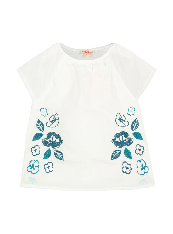 Blusa maniche corte bambina FABELCHEM / 19S901R1CHE000