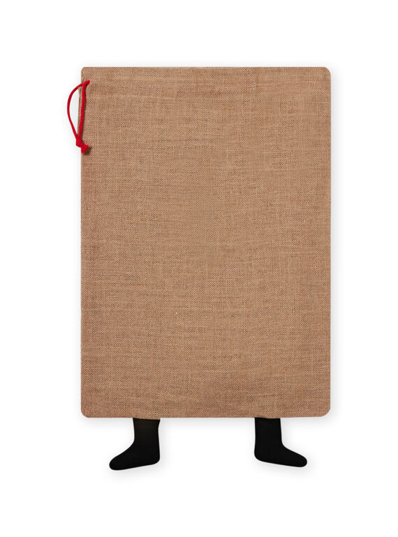 Sacco di Babbo Natale in tela di iuta bambino MYONOHOT / 21WI02Q1ACD009
