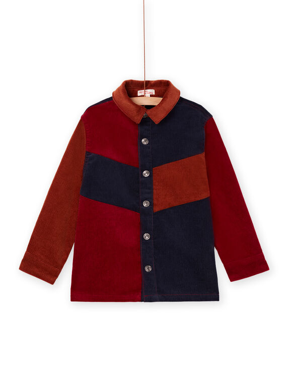 Camicia in velluto POGOCHEM / 22W902O1CHM705