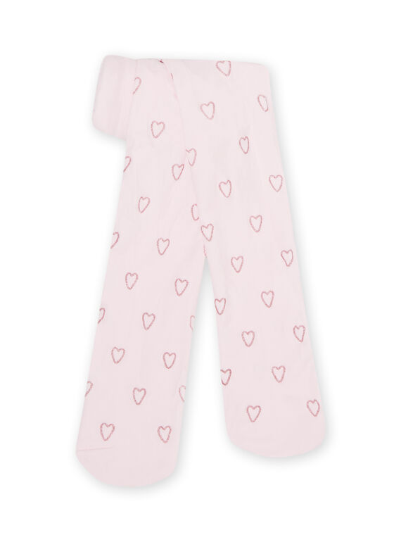 Collant rosa chiaro bambina NYAJOSCOL2 / 22SI0162COL321