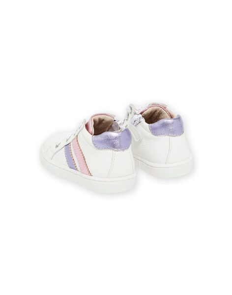Sneakers alte in pelle RIBASMETAL / 23KK3721D3F000