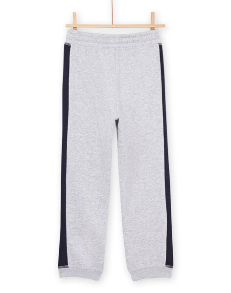 Pantaloni sportivi grigio melange e blu POJOJOB3 / 22W902D2JGBJ922