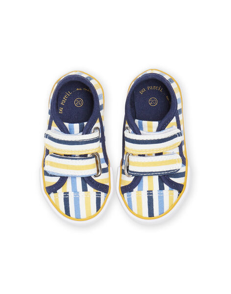 Sneakers a righe colorate neonato NUTOILSTRIP / 22KK3891D16001