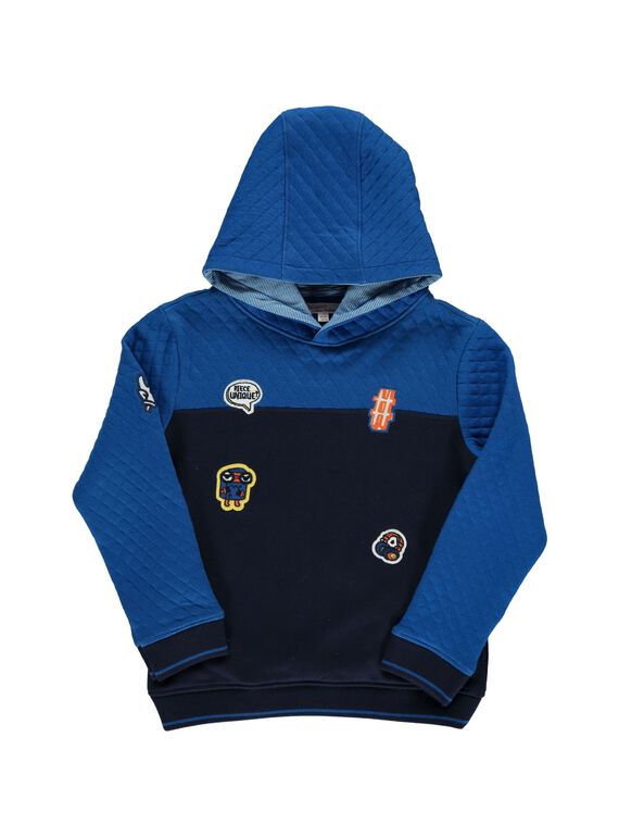 Boys' hoodie DOBLESWE2 / 18W90292SWEC205
