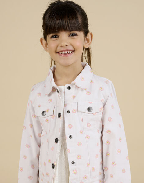 Giacca ecrù bambina NASOVEST / 22S901Q1VES001