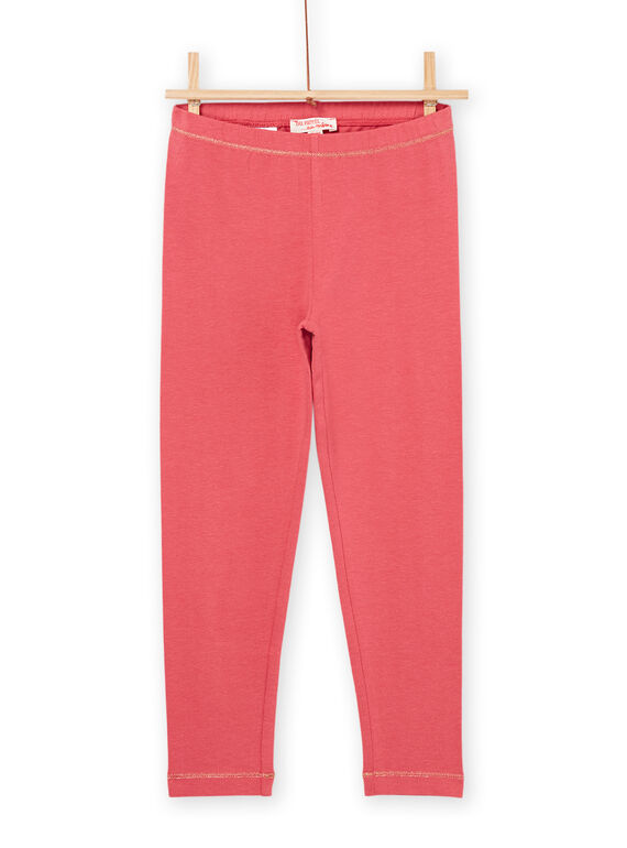 Leggings tinta unita rosa PYAJOLEG4 / 22WI01D1CALD305