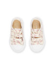 Sneakers in tela con stampa a fiori RITOILAOP1 / 23KK3772D16001