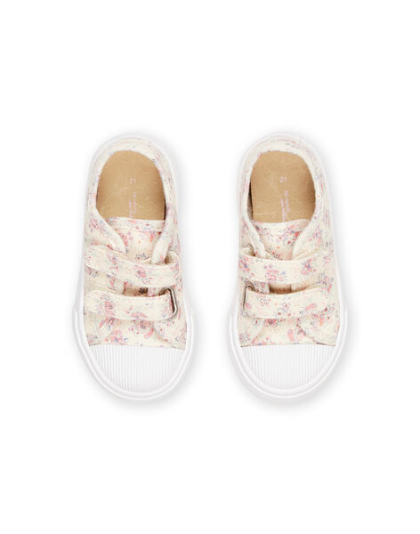 Sneakers in tela con stampa a fiori RITOILAOP1 / 23KK3772D16001