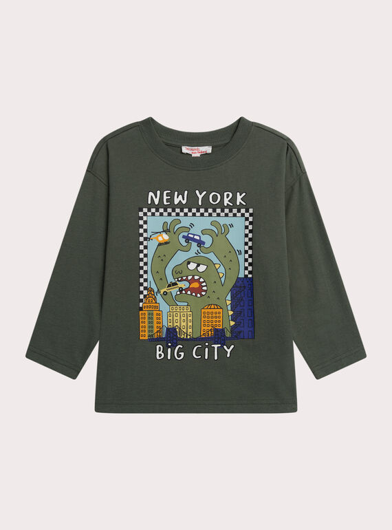 Green TEE SHIRT LS XOCOTEE3 / 25W902O3TMLG608