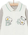 Set body e tuta con stampa topo e panda POU1ENS5 / 22WF0481ENS001