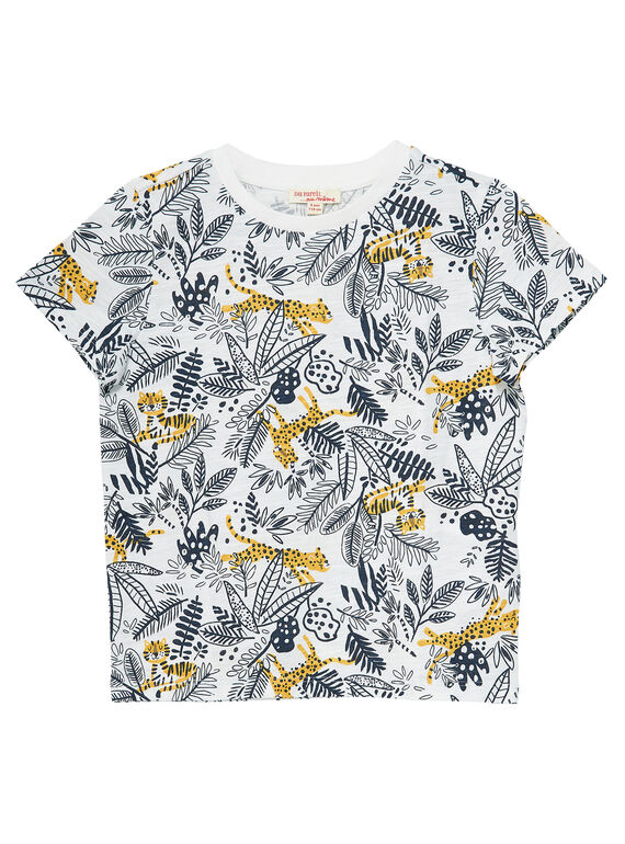 T-shirt con stampa giungla bambino maniche corte JOTROTI1 / 20S902F1TMC001