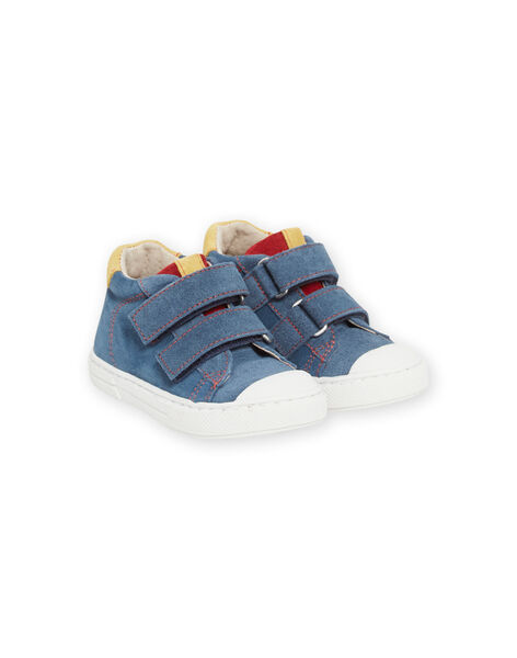 Sneakers azzurre, gialle e rosse neonato NUBASARTHUR / 22KK3831D3FC201