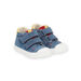 Sneakers azzurre, gialle e rosse neonato