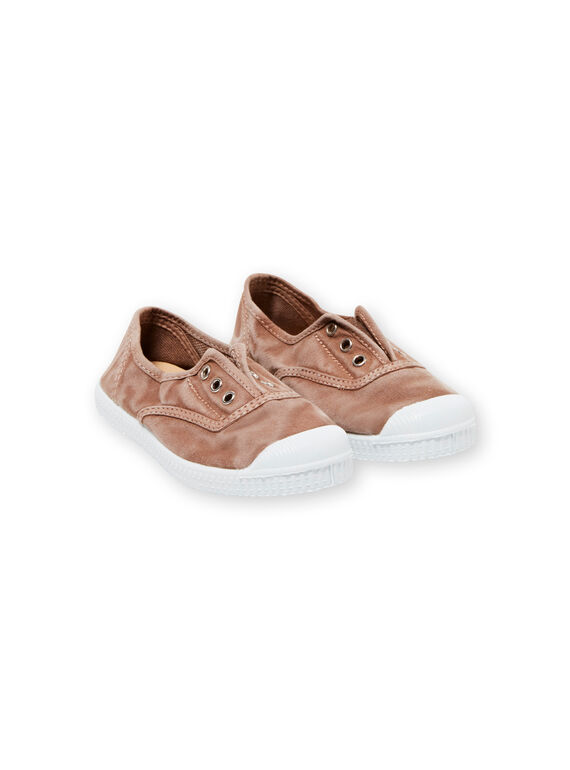Scarpe da tennis beige bambino LGTENBEIGE / 21KK3644D16080