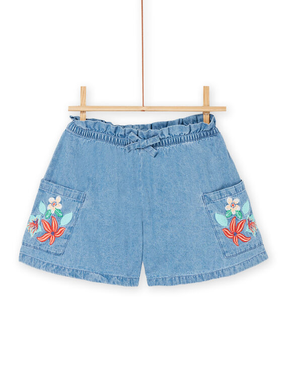 Shorts taglio morbido azzurri RABALSHORT1 / 23S901W1SHOP272
