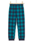 Pigiama t-shirt e pantaloni PEGOPYJFLA / 22WH1235PYJ715