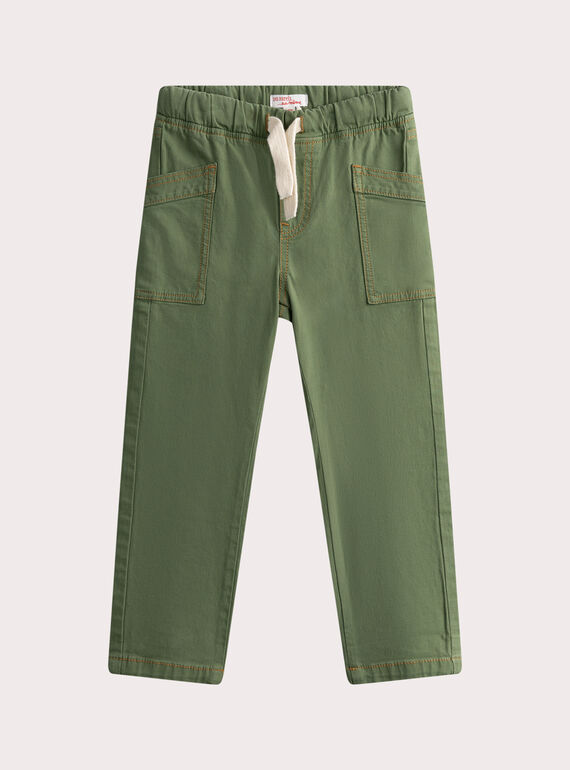 Pantaloni cargo kaki  WOLANPAN / 25S90241PANG605