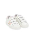 Sneakers in pelle con motivo fantasia RABASRAINB / 23KK3524D3F000