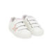 Sneakers in pelle con motivo fantasia