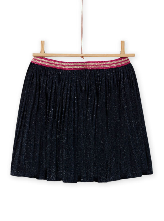 Gonna svasata navy a paillettes bambina MATUJUP2 / 21W901K2JUP070