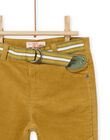 Pantaloni pecan in velluto a costine con cintura PURHUPAN2 / 22WG10Q1PANI821