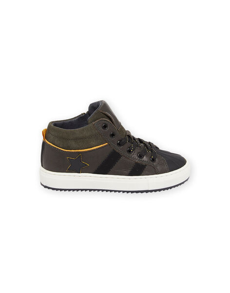 Sneakers alte in pelle POBASKAKI / 22XK3681D3Q604