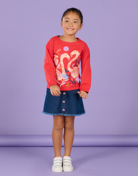 T-shirt con motivi fantasia con glitter e paillettes RAPURTEE2 / 23S901L1TMLF503