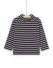 Dolcevita ecrù e navy a righe PUJOSOUP2 / 22WG10C1SPLC205